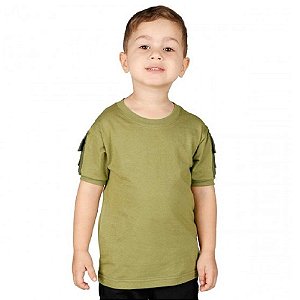 Camiseta Ranger Kids Bélica - Verde Oliva