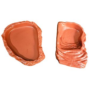 Kit 020 Comedouro Bebedouro Pequeno Para Repteis  Artexotics