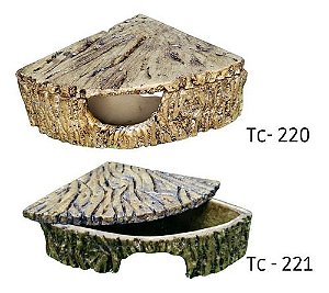 Kit Leopard Gecko toca comedor canto musgo Artexotics