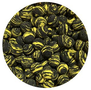 Eva Boleado Amarelo e Preto - 20 unidades