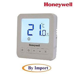 WS8B4WB+WPS38-1 - TERMOSTATO DIGITAL HONEYWELL ON/OFF 110-220VAC COM MOLDURA