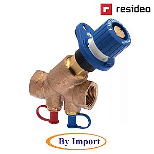 V5032Y0015 - VÁLVULA DE BALANCEAMENTO ESTÁTICO RESIDEO / HONEYWELL HOME DE 2 VIAS 1/2" TIPO KOMBI