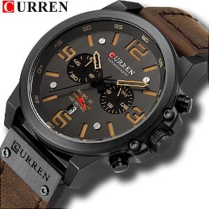 Relógio Curren Masculino Cronógrafo Quartzo