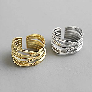 Anel Feminino Conjunto Ajustável