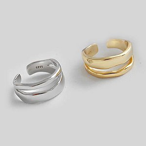 Anel Feminino Conjunto Ajustável