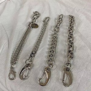 Pulseira Corrente Rock Punk Hip-Hop Estilo