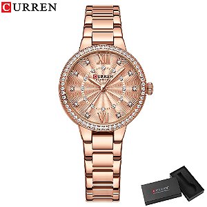 Relógio Feminino Luxo Quartzo