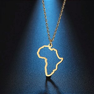 Colar África Continente Alma Viajante
