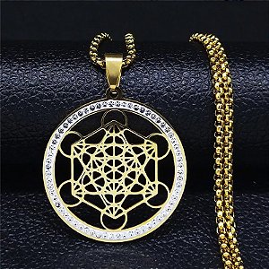 Corrente Metatron Arcanjo Geometria Sagrada Mandala