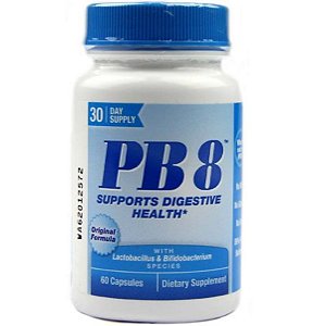 Probiótico Nutrition Now PB8 Fórmula Original 60 caps