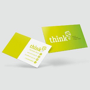 CARTÃO DE VISITA COUCHÊ 300G SEM VERNIZ