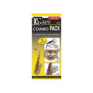 COMBO PACK PARA LIMPEZA - SAX ALTO - BG FRANCE