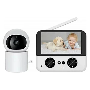 Câmera Espiã Baba Eletrônica Com Audio e Sensor de Temperatura