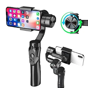 Estabilizador Para Celular Gimbal H4 3 Eixos