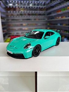 Porsche 911 GT3 2021 azul 1:24 Maisto