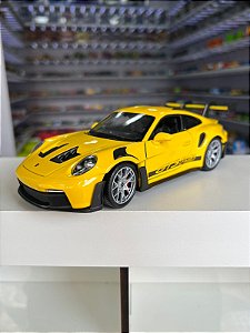 Porsche 911 GT3 RS amarelo 1:24 Maisto