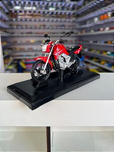 Moto Honda CG Titan 150 (2014) - Vermelho - 1:18 - California Toys