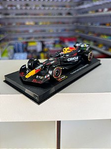 Fórmula 1 Red Bull Racing RB20 Max Verstappen 2024 1:43 Bburago c/ Display e Piloto