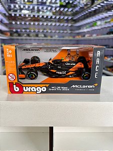 Fórmula 1 McLaren MCL38 Gp Miami 2024 Norris 1:43 Bburago
