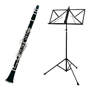 Kit Clarinete CL 200 New York + Estante de Partitura S2