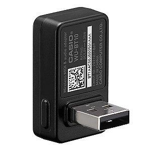 Adaptador de Áudio e Midi Bluetooth USB Sem Fio WU BT10 Casio