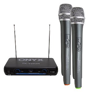 Microfone sem Fio TK V202N VHF Onyx