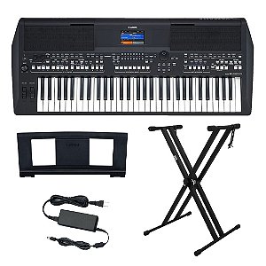 Yamaha - Teclado Arranjador Workstation Profissional PSR-SX600