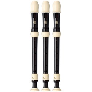 Kit 3 Flautas Doce Soprano Barroca Em C YRS-302BIII Yamaha