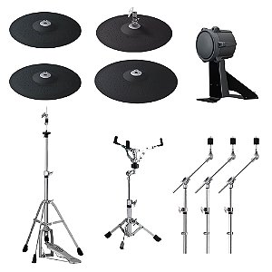 Conjunto de Ferragens e Pads DTC8 para Bateria Eletrônica DTX8 Yamaha