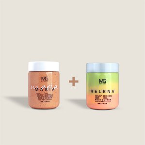 Combo Maria & Helena | Esfoliante Corporal 280g + Manteiga Corporal 250g