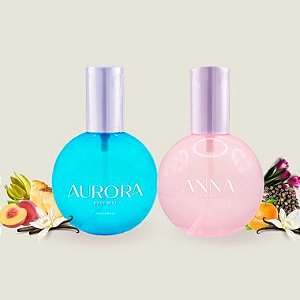 Kit Body Mist Aurora 180ml e Anna 180ml | Perfume