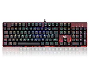 Teclado Óptico Redragon Infernal Dragon Viserion RGB