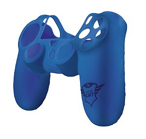 PS4 Case De Silicone Para Controle Trust Azul