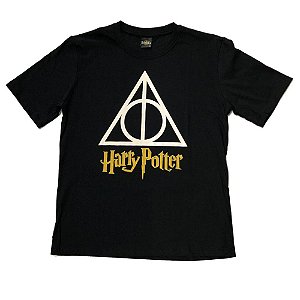 Camiseta Harry Potter Relíquias da Morte