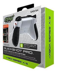 XSER Trigger Grip Quickshot Pro Bionik Branco Par