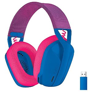 Headset Logitech Sem Fio G435 Azul