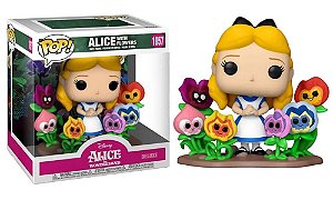 Pop Disney Deluxe Alice With Flowers 1057