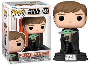 Pop Star Wars Luke Skywalker with Grogu 482