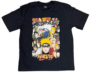 Camiseta Naruto Shippuden Turma