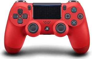 PS4 Controle Dualshock 4 Sony Vermelho (Magma Red)