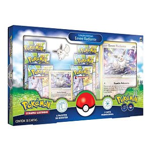 Card Pokémon GO Box Eevee Radiante