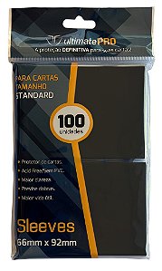 Card Sleeve Ultimate Pro c/ 100 Standard Preto