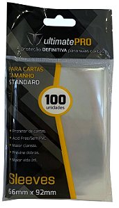 Card Sleeve Ultimate Pro c/ 100 Standard Transparente