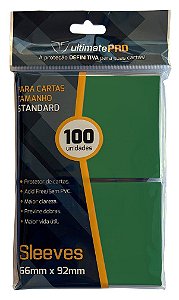 Card Sleeve Ultimate Pro c/ 100 Standard Verde