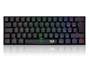 Teclado Mecânico Redragon Dragonborn RGB Switch Marrom