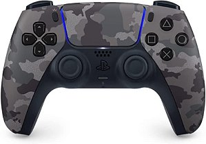 PS5 Controle Dualsense Sony Gray Camouflage