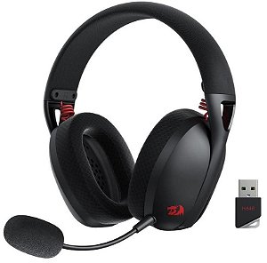 Headset Redragon Wireless Ire Pro 7.1 PC/PS4/Switch/Mobile Preto