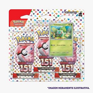 Jogo de Cartas - Pokémon - Combo de Pacotes de Booster - 151 - Copag no  Shoptime