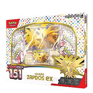 Card Pokémon Box 151 Zapdos ex