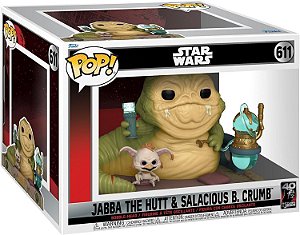 Pop Star Wars Jabba The Hutt & Salacius B. Crumb 611